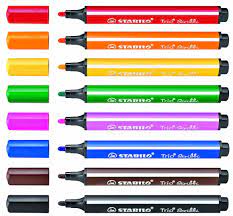 Feutres Stabilo Trio Scribbi, assortiment