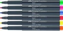 Marqueurs Neon Faber-Castell, 6 coul.