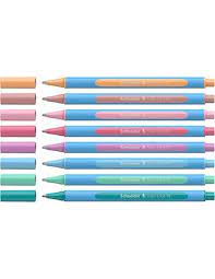 Stylo à bille Schneider Slider XB, assortiment 8 couleurs pastel