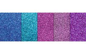 Carton à paillettes 5 feuilles A4 5 couleurs assorties, affiné d'un côté avec effet scintillant 330 g/m2