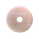 Boules en bois ø 30 mm avec trou traversant (pq de 6 pces)