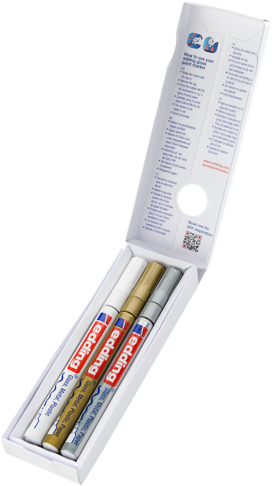 Marqueurs Edding 751 assort. 