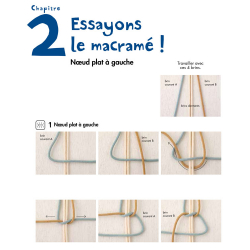 Les bases du macramé