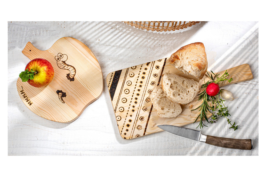 Tampons pyrograveurs lettres A-L 16 pcs