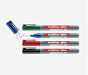 Marqueurs edding 361, assortiment 4 couleurs