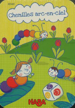 Chenilles arc-en-ciel