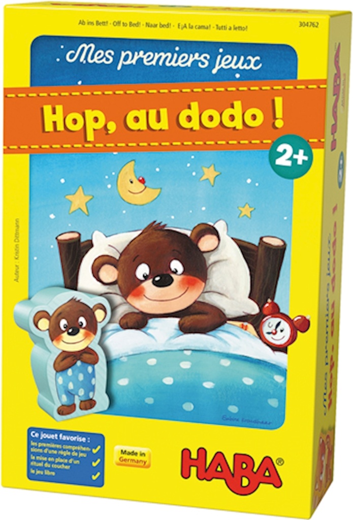 Mes premiers jeux - Hop, au dodo!
