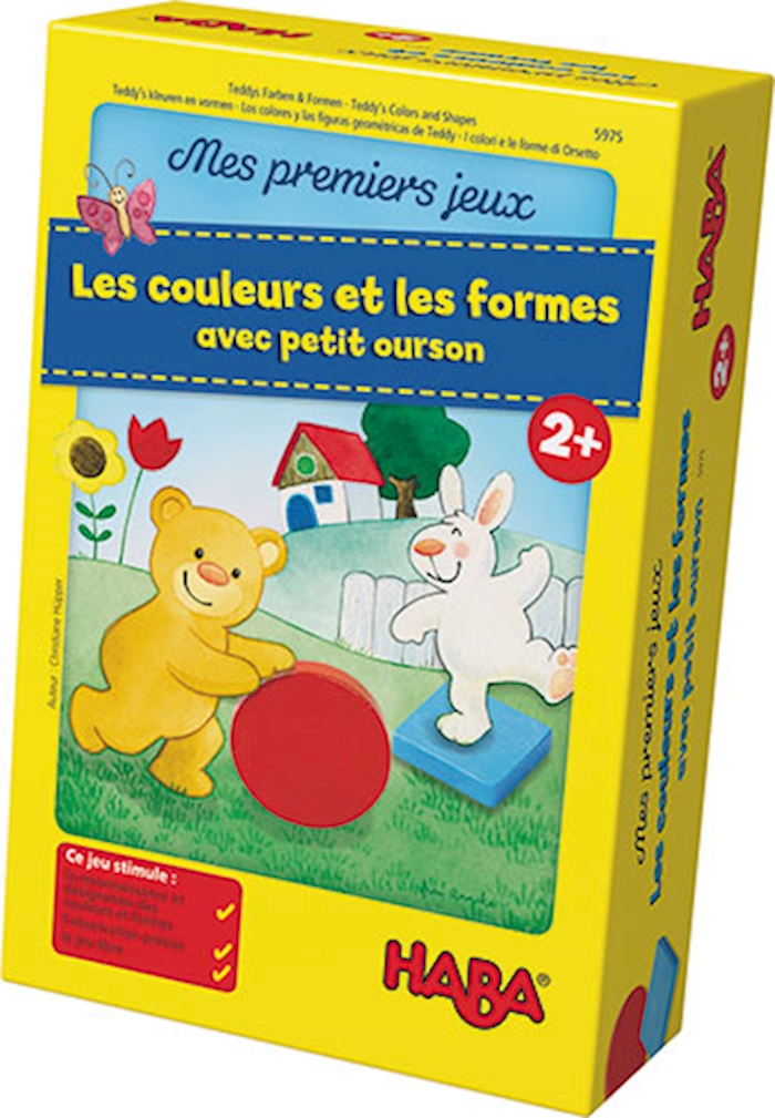 Mes premiers jeux - Les couleurs et les formes avec petit ourson