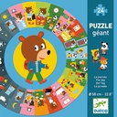 Puzzle géant « La journée » 24 pces