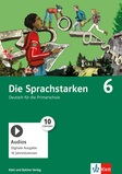 Die Sprachstarken 6, Audios digital, 10 Einjahreslizenzen