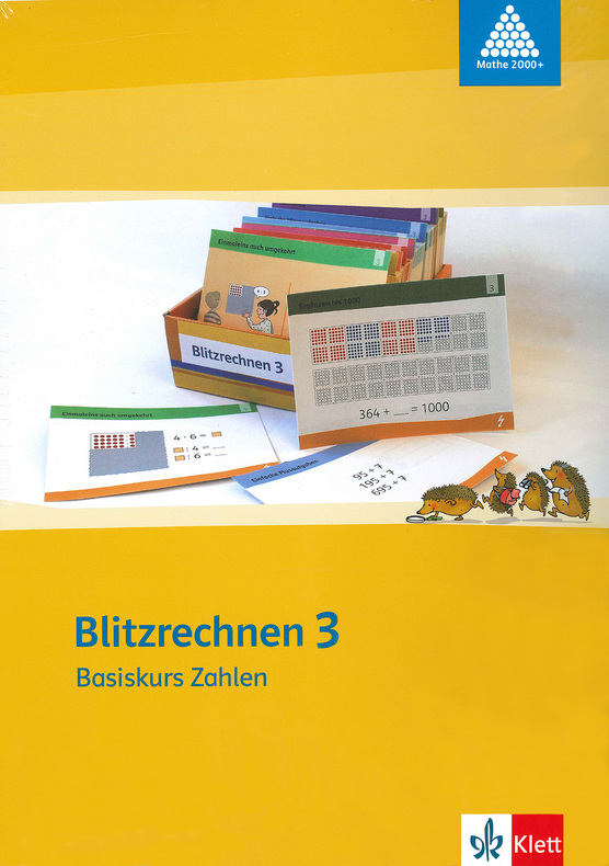 Blitzrechenkarteien : Blitzrechnen 3 Kartei. Basiskurs Zahlen. Zahlenraum bis 1000 (bisherige Ausgabe)