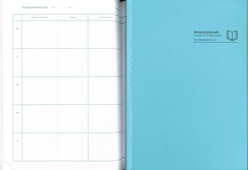 Unterrichtsheft, Ausgabe C, Kindergärtner/innen (5-Tagewoche)