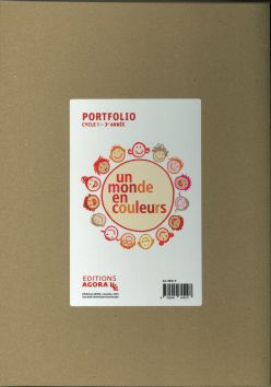 Un monde en couleurs, volume 1, portfolio (matériel de classe, ~100 visuels sous forme de cartes, semi-rigides, formats A6, A5, A4 dans une valisette)