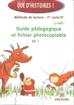 Que d'histoires! guide péd. série 2