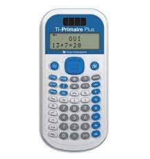 Calculatrice Texas Primaire Plus