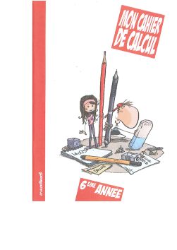Mon cahier de calcul 6P