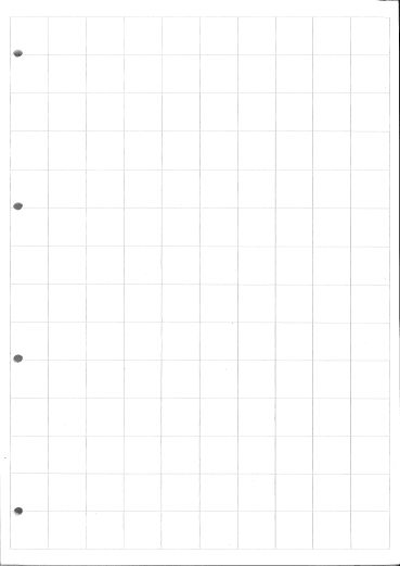 Papier quadrillé 2 cm