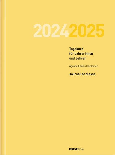 Agenda Edition Hardcover 2024/2025 Ingold