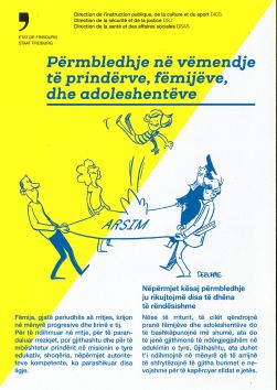 Leitfaden «Erlaubt oder verboten» albanisch