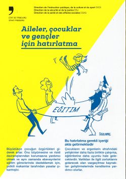 Mémento à l'intention des parents, des enfants et des adolescents, turc