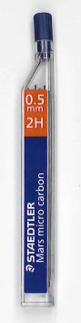 Mines polymer 0.5 mm 2H (12 pces)