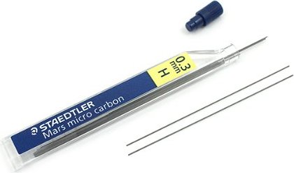 Mines polymer 0,3 mm  H (12 pces)