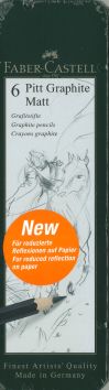 Graphitstifte Matt  PITT Faber-Castell