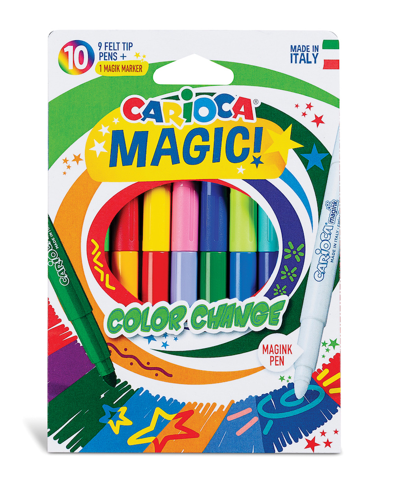 Filzstifte Carioca Color Change Magic Sortiment 10 Farben