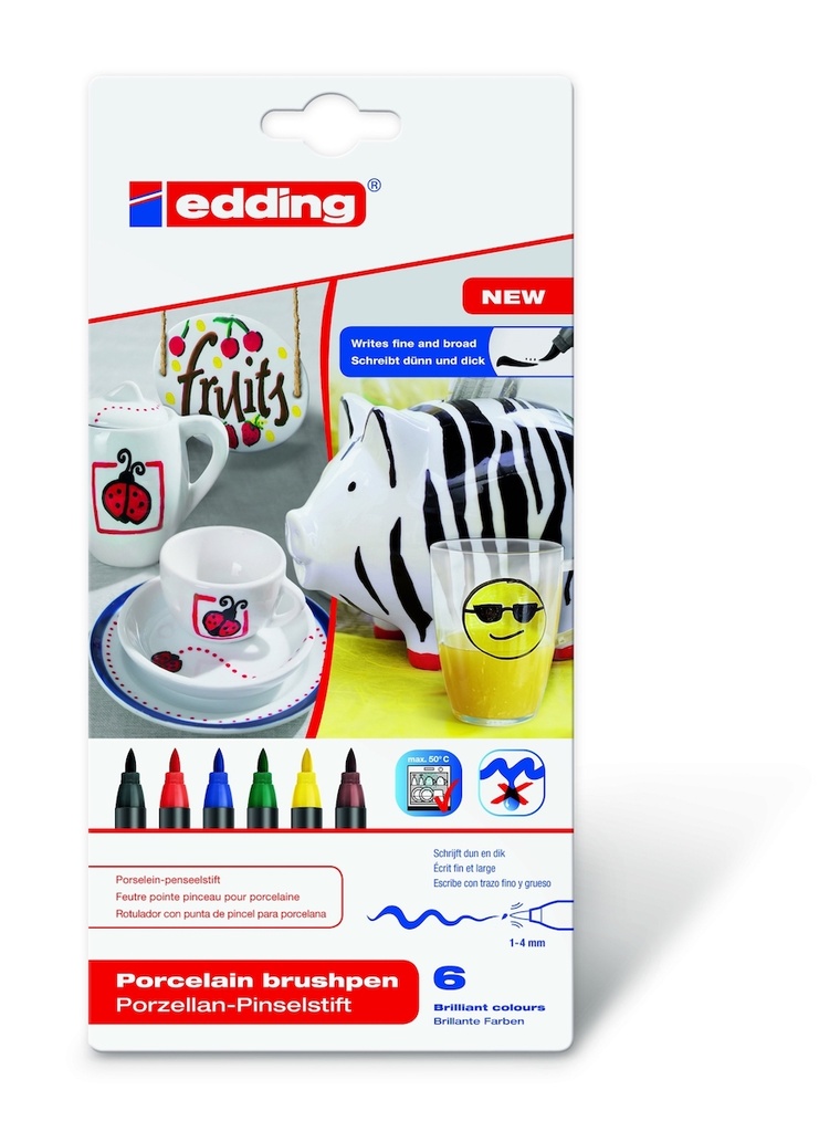 Feutres pour porcelaine edding 4200