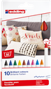 Marqueurs textile Edding 4600, ass. 10 couleurs