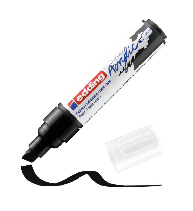 Marqueur acrylique large edding 5000