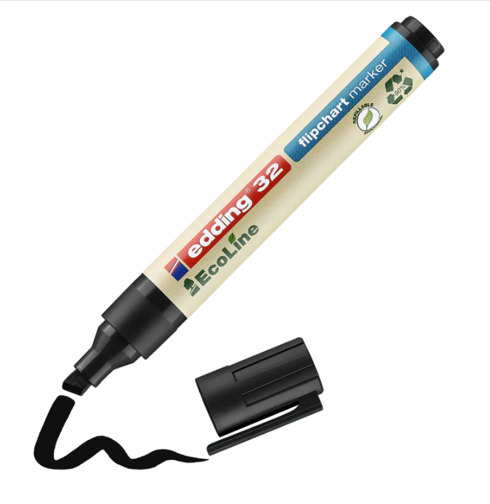 Flipchartmarqueur Edding 32 noir