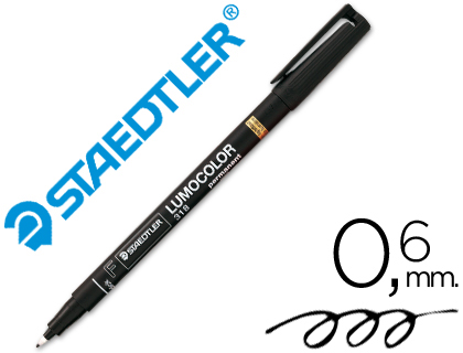 Marqueur Staedtler Lumocolor® permanent noir