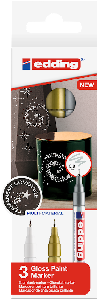Marqueurs Edding 780 assort.