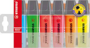 Surligneur Stabilo Boss assortiment