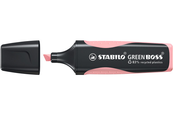 Surligneur Stabilo Green Boss Pastel 
