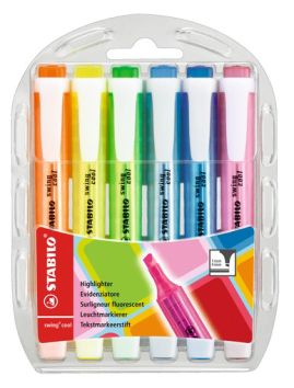 Textmarker Stabilo swing cool, Sortiment