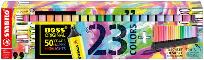 Stabilo Boss Original, assort. 23 coul.