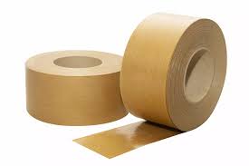 Ruban d’emballage collant gommé brun 200m : 5cm