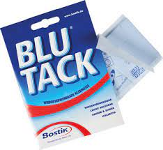 BluTack pâte adhésive 60g - bleu