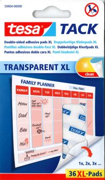 Pastilles adhésives tesa® Tack XL (36 pces)