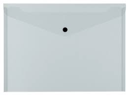 Poche incolore pour documents, 5 pièces