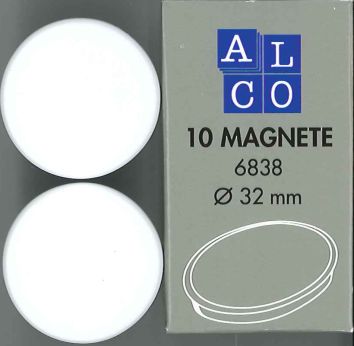 Aimants Ø 32 mm (10 pces)