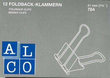 Pinces Clip 41mm (bte de 12 pces)