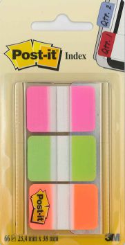 Index Post-it 25.4x38 mm 
