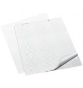 Feuilles de rechange 68 x 99 cm, quadrillé 25 mm pour flipchart 5 blocs à 20 feuilles