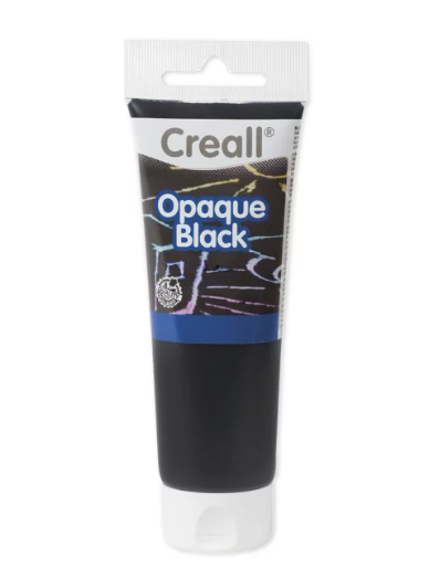 Peinture opaque noir à gratter 120ml