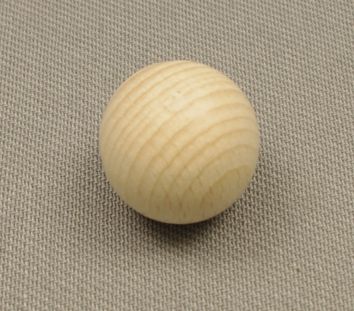 Boules en bois ø 25 mm (pq de 25 pces)