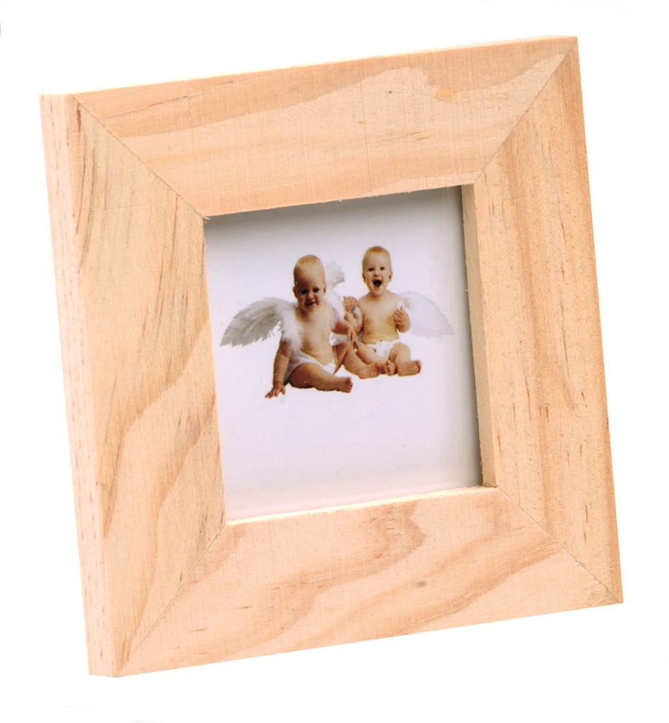 Cadre de photo en bois verre inclus
