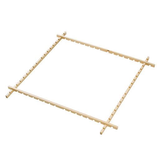 Cadre pour batik 100 x 100cm